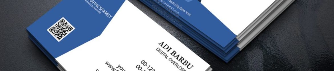 Digital Overlord PSD Business Card Template
