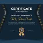 Diploma Certificate Vector