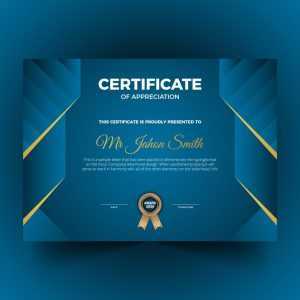 Diploma template concept