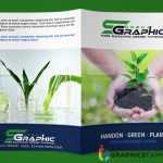 Eco Garden Landscape Bi Fold Brochure