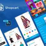 eCommerce Mobile App UI - Free PSD Download eCommerce Mobile App UI