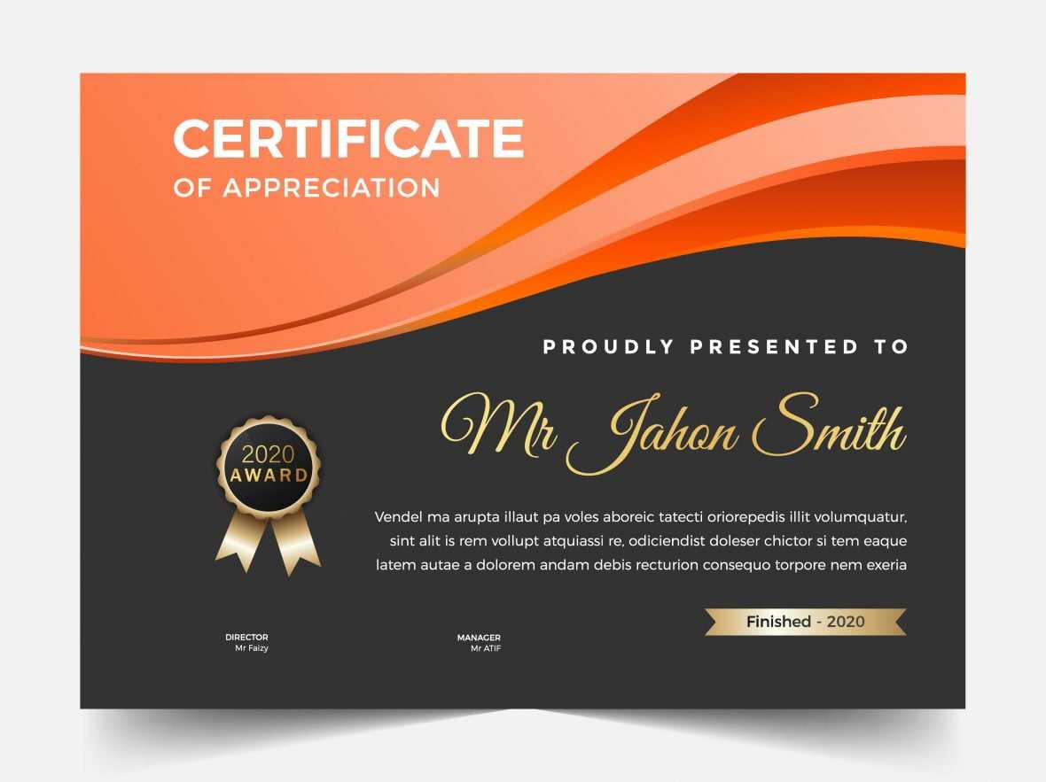 Editable Diploma Template