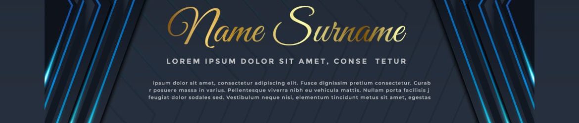 Editable Elegant Certificate Template