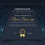 Editable Elegant Certificate Template
