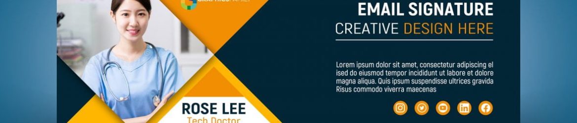 Editable Email Signature Design in Photoshop