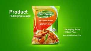 Editable Food Packaging Mock-Up