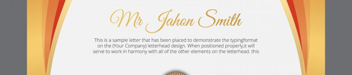 Editable Modern Diploma Vector Template