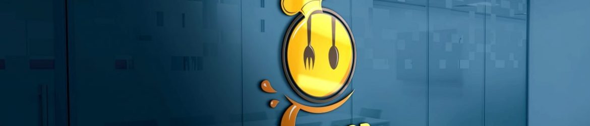 Editable Photoshop Food Logo Design