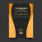 Editable Portrait Certificate of Appreciation Template