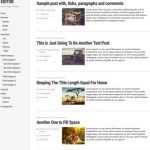 Editor Responsive
