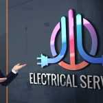 Electrical Services Logo Design Template