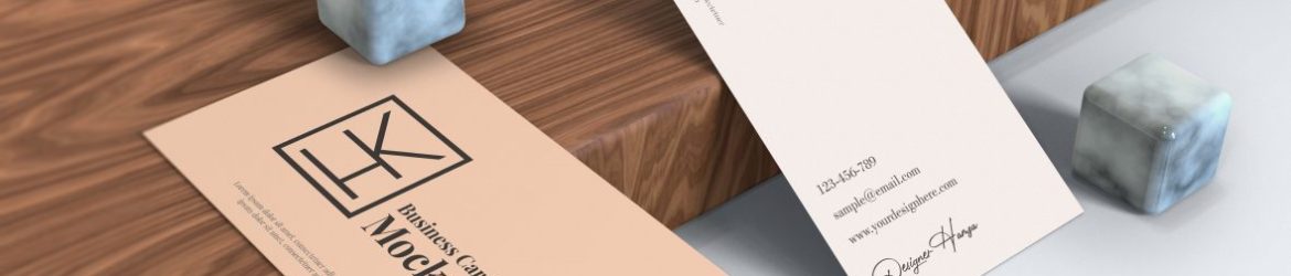 Elegant Business Card Mockup