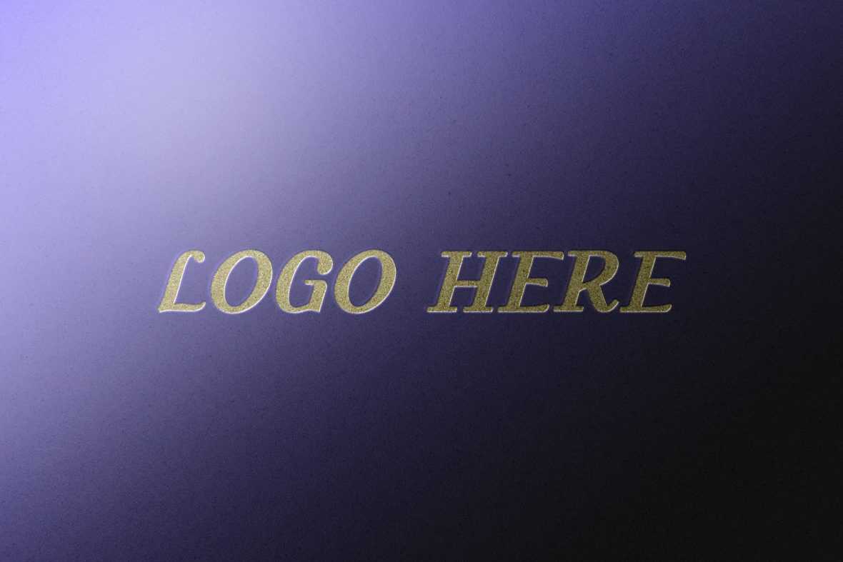 Elegant Color Logo Mockup
