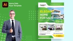 Elegant Home Sale Flyer Design