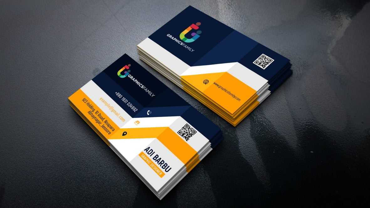 Elegant Realistic 3D Business Card Design