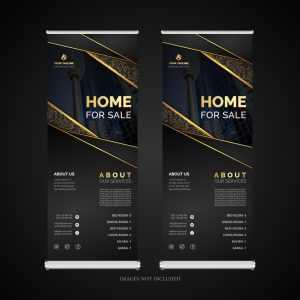 Elegant Roll-up Banner Template