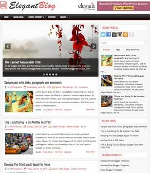 ElegantBlog Responsive