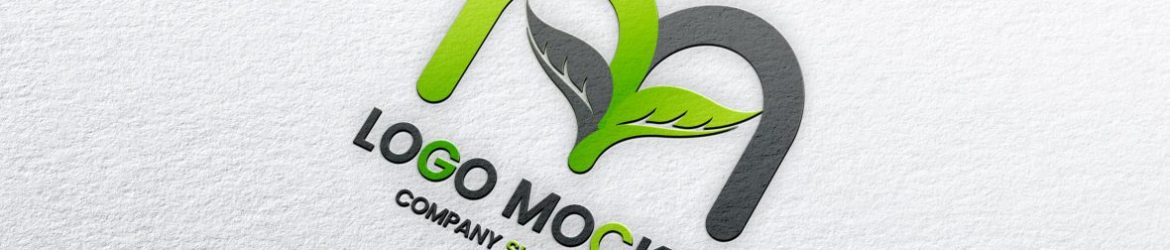 Embossed Logo Mockup on White Paper Embossed Logo Mockup on White Paper