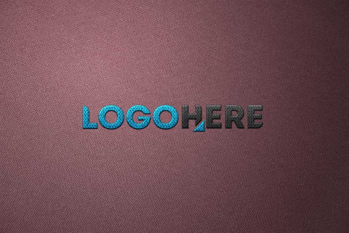 Embroidery Logo Mockup