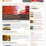 Endom Magazine - Template para Blogger Endom Magazine