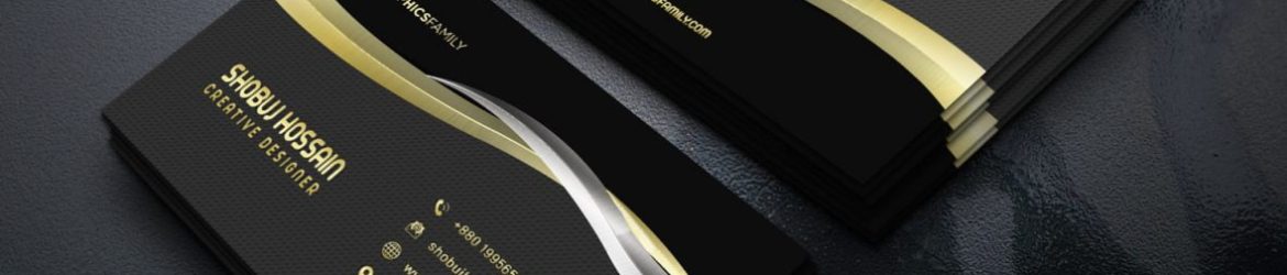 Equity Research Analyst Business Card Design