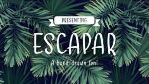 Escapar Font