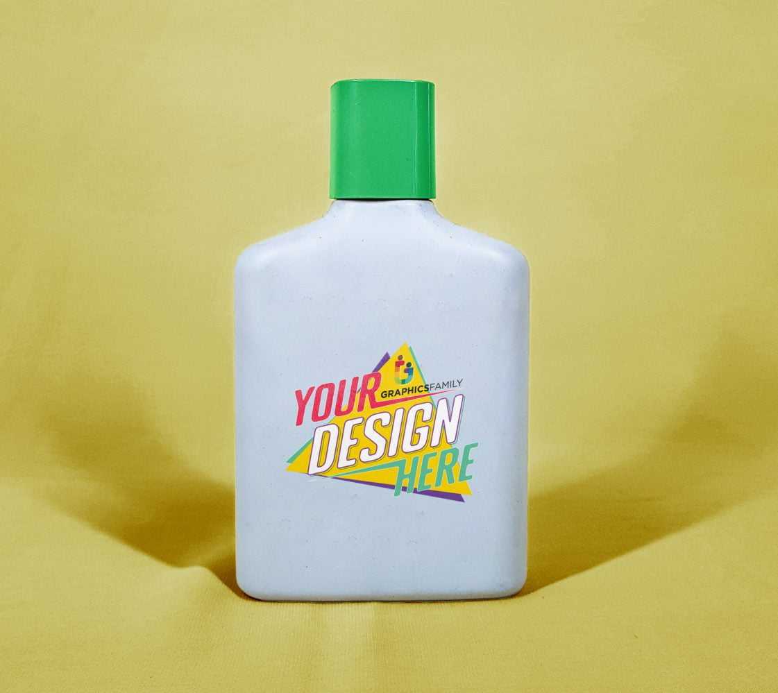 Essential Oil Bottle Design Mockup