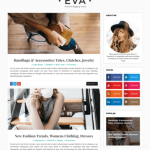 Eva Simple - Template para Blogger Eva Simple