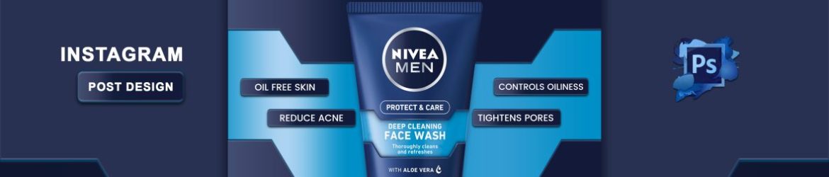 Exclusive Facewash Social Media Post Product Advertising Instagram Post Design