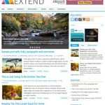 Extend Magazine - Template para Blogger Extend Magazine