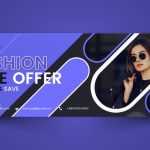 Facebook Cover Design for Online Shopping Market Free Template - Download Grátis Facebook Cover Design for Online Shopping Market Free Template