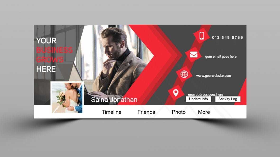 Facebook Cover For Business .PSD