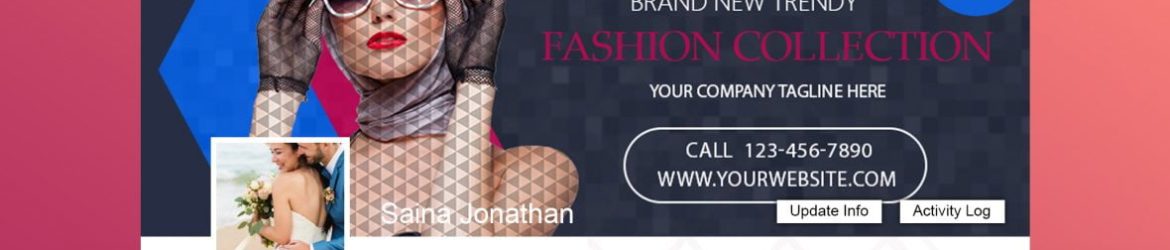 Fashion Clothes PSD Facebook Cover Template