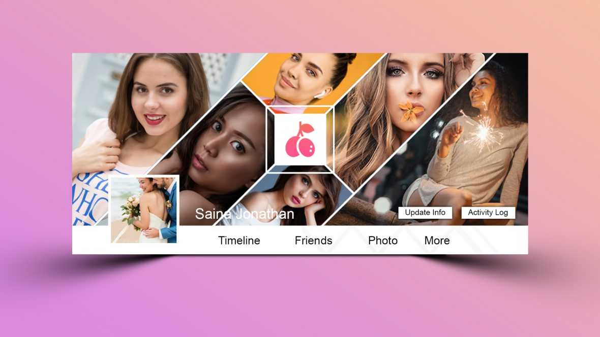 Fashion Model Facebook Timeline Cover