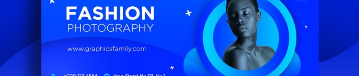 Fashion Photography Banner Template Design