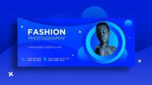 Fashion Photography Banner Template Design