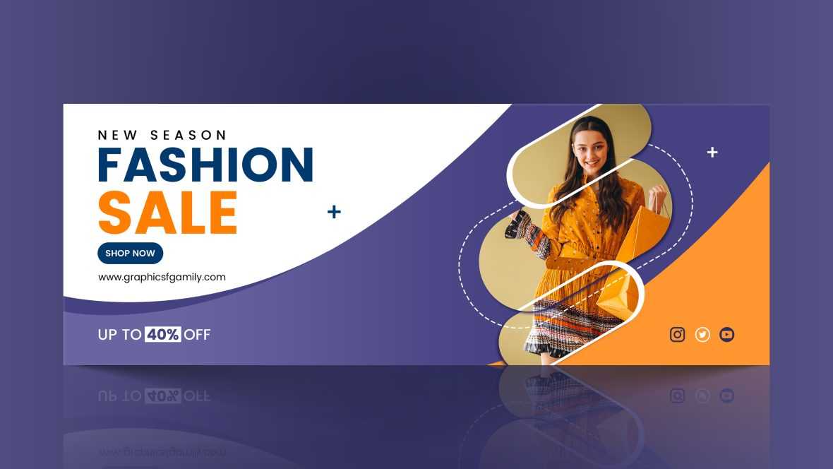 Fashion Sale Facebook Cover Design