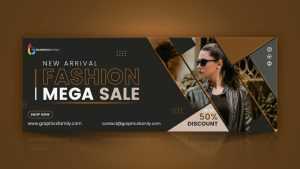 Fashion Sale Facebook Cover Design