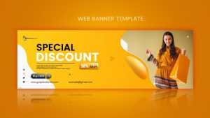Fashion sale web banner design