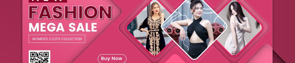 Fashion Social Media Facebook Cover Design Template