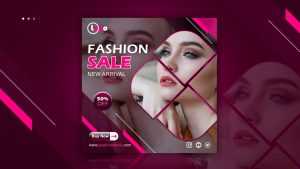 Fashion, Spa or Beauty Instagram Post Design
