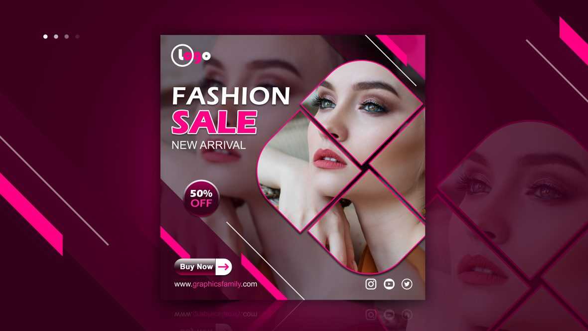 Fashion, Spa or Beauty Instagram Post Design