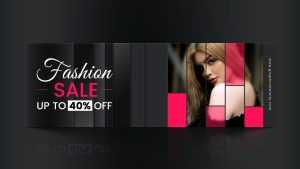 Fashion Web Banner Design