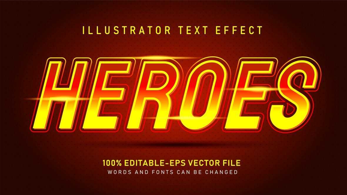 Fire Light Text Effect