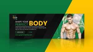 Fitness and Gym Web Banner Design