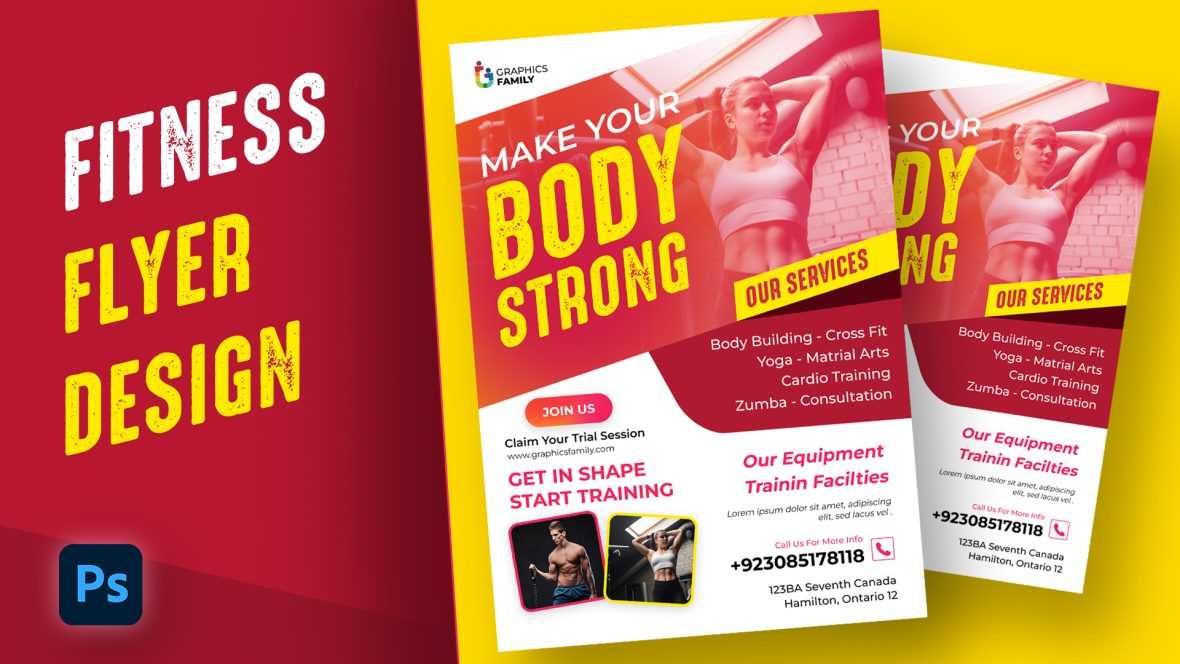 Fitness Flyer Design