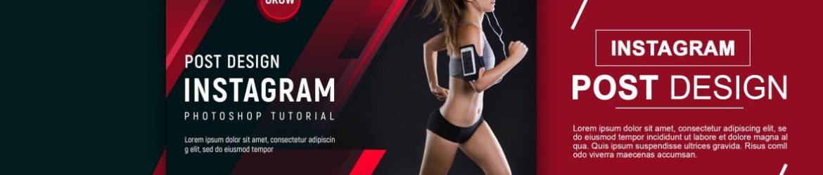 Fitness Personal Trainer Instagram Post Design PSD Fitness Personal Trainer Instagram Post Design PSD