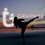 Fitness Power Logo Mockup - Download Grátis Fitness Power Logo Mockup