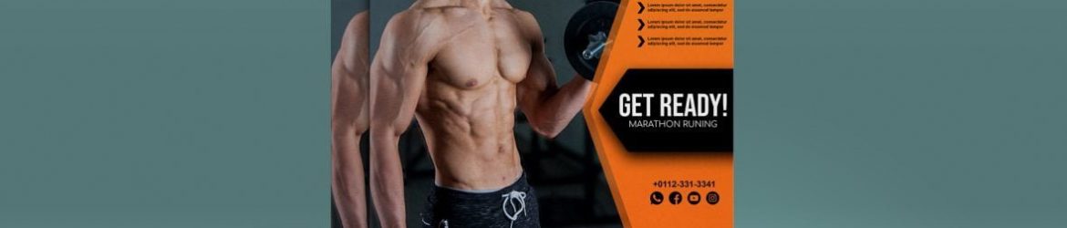 Fitness .PSD Flyer Template