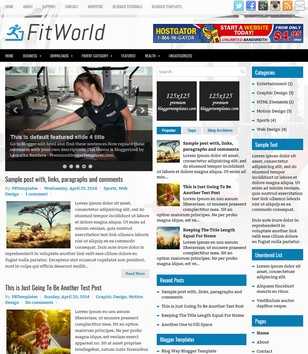 FitWorld Responsive